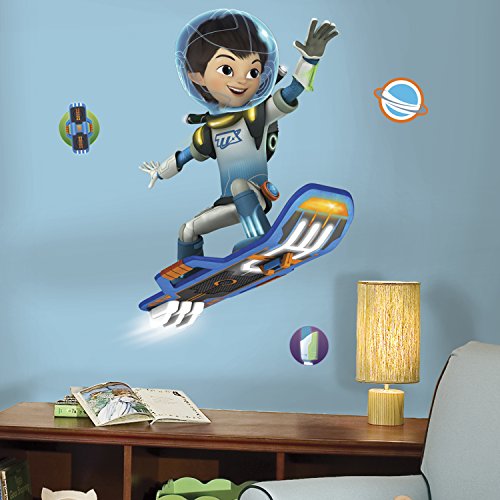 RoomMates RMK3021GM Miles from Tomorrowland Peel & Stick Giant Wall Decals, 33