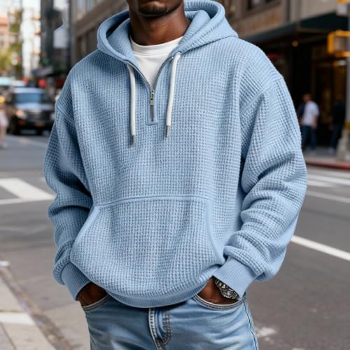 Pull homme zippé idéal pour les journées fraîches d'automne - 2
