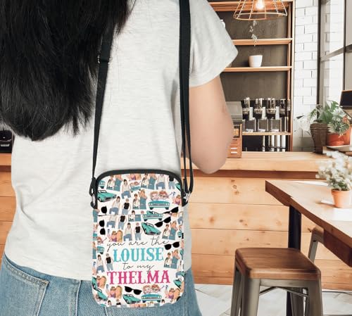 G2TUP Thelma Movie Crossbody Bag Louise Fans Gift You're The Louise To My Thelma Shoulder Bag Thelma Louise Merch 7
