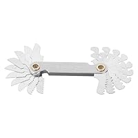 Vista 1 de uxcell Acero inoxidable métrico del grado 1.6-23.0 ft m de la herramienta del indicador del corte de la echada de la echada del tornillo 60