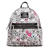 Loungefly Marvel Comics Retro Print All Over Mini Faux Leather Backpack