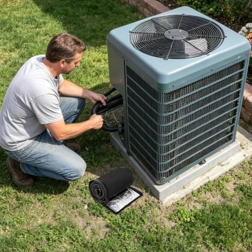 Aislante de manguera de AC portátil para enfriar la cocina de forma eficiente 3