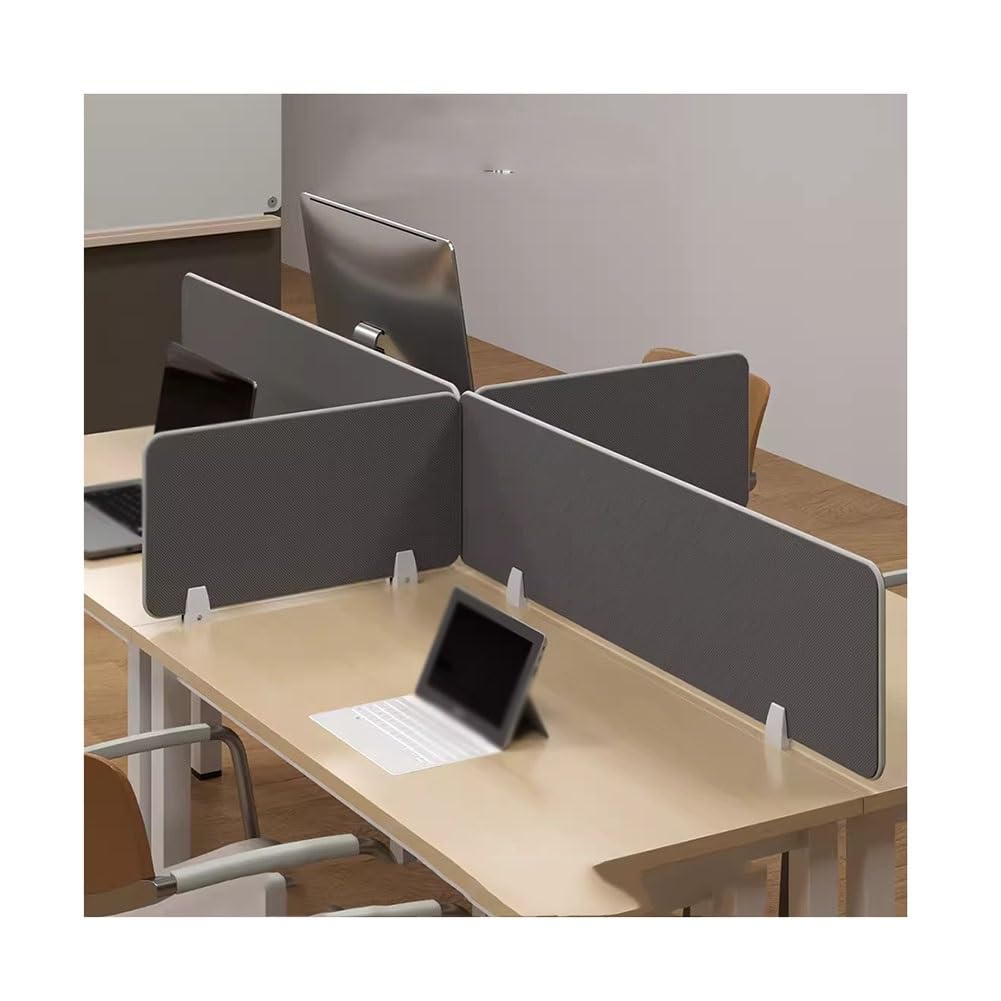Cloison de séparation de bureau pour réduire le bruit en open space lot de 4
