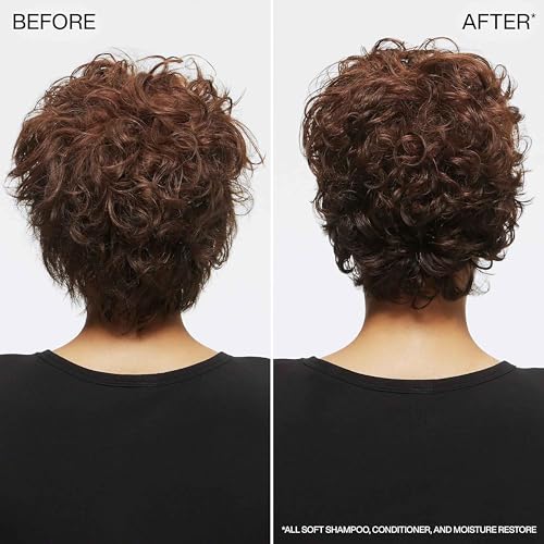 9. Bild von Redken Haarshampoo für trockenes und brüchiges Haar, Belebt und hydratisiert, Mit Omega-6 und Argan-Öl, All Soft Shampoo 1 stück (1er Pack)