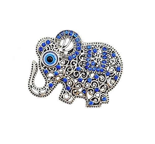 Imanes decorativos de elefante metálico para frigorífico miniatura 1