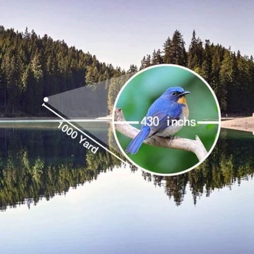 Image of Drumstone 10 𝒀𝒆𝒂𝒓𝒔 𝑾𝒂𝒓𝒓𝒂𝒏𝒕𝒚 40x60 HD Monocular Telescope with Phone Holder & Tripod | Pure Optical Glass, Long-Distance Zoom Lens for Outdoor Travel, Birdwatching, Wildlife.
