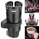 SHENGYAWAUTO Car Cup Holder Expander, Divided into Two car Cup Holder,Car Beverage Cup Drink Placeme