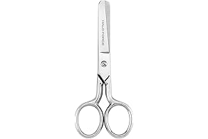 Miniature Rounded-Tip Sewing Scissors