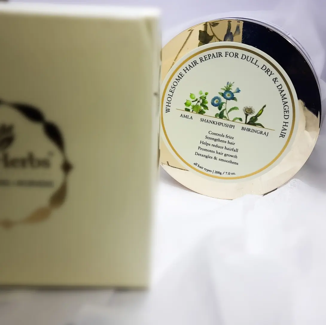 Just Herbs Ayurvedic Shirolepam Hair & Scalp Treatment Mask Cream For