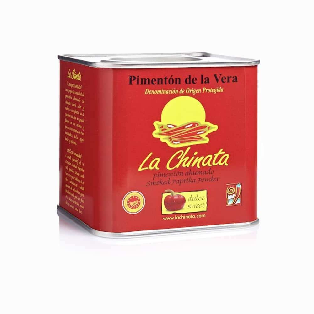 Smoked Paprika Powder La Chinata 350g tin Sweet
