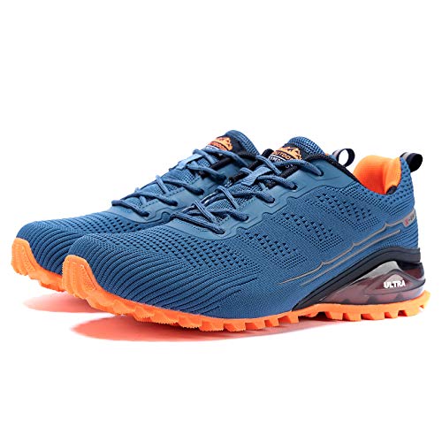 Image of Kricely Mens Walking Running Shoes Lightweight Men's Fashion Sneakers Athletic Tennis Sneaker for Men Cross Training Shoe Outdoor Footwear