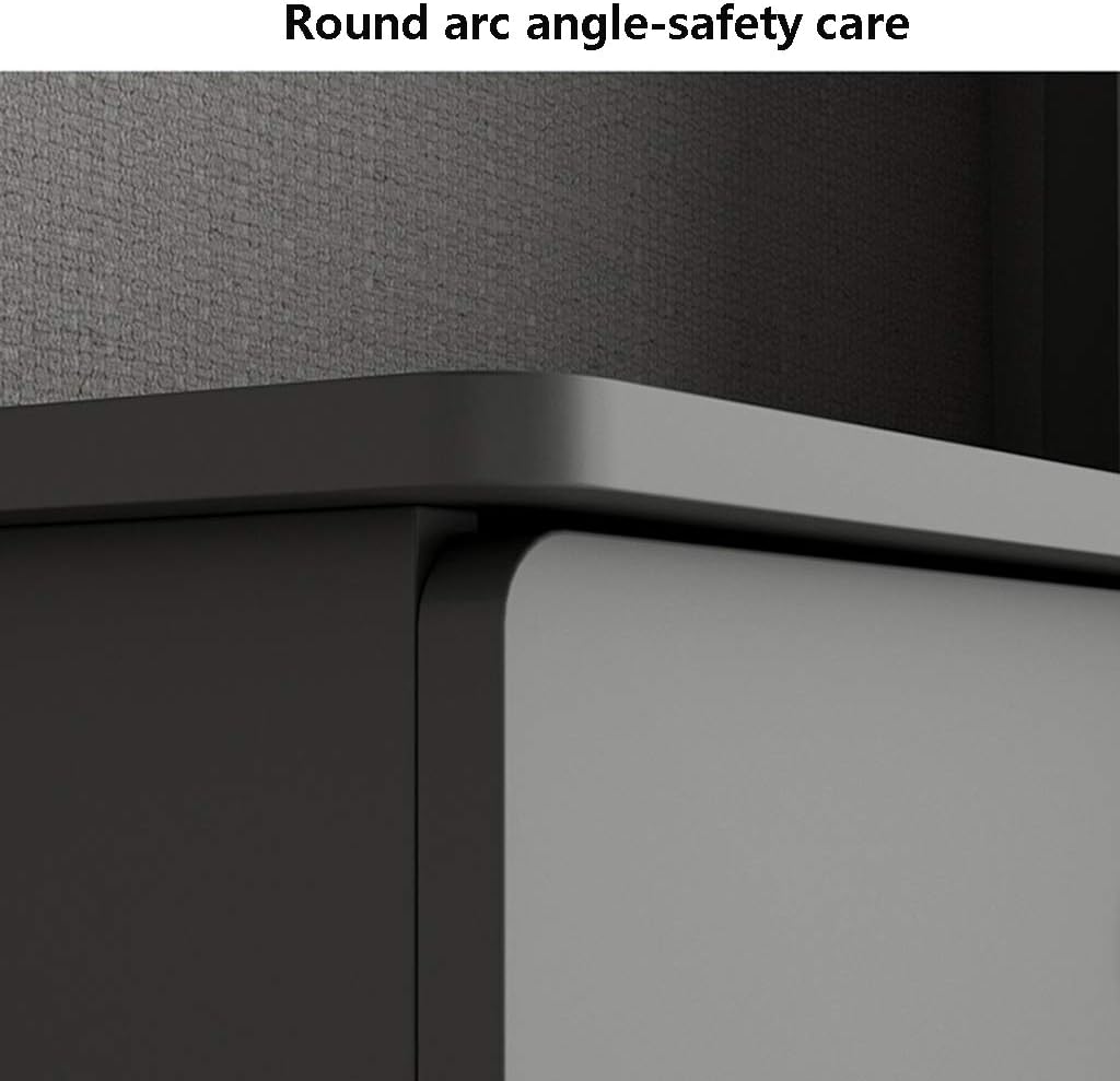 GAAHRQQQ バニティテーブルセット クッション付きスツール LEDミラー メイクアップデスク 引き出し2つ付き 寝室/ドレッシ