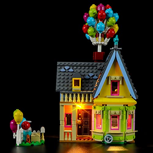 BRIKSMAX Led Lighting Kit for LEGO-43217 Up House - Compatible with Lego Disney Building Blocks Model- Not Include Lego Set - Image 3