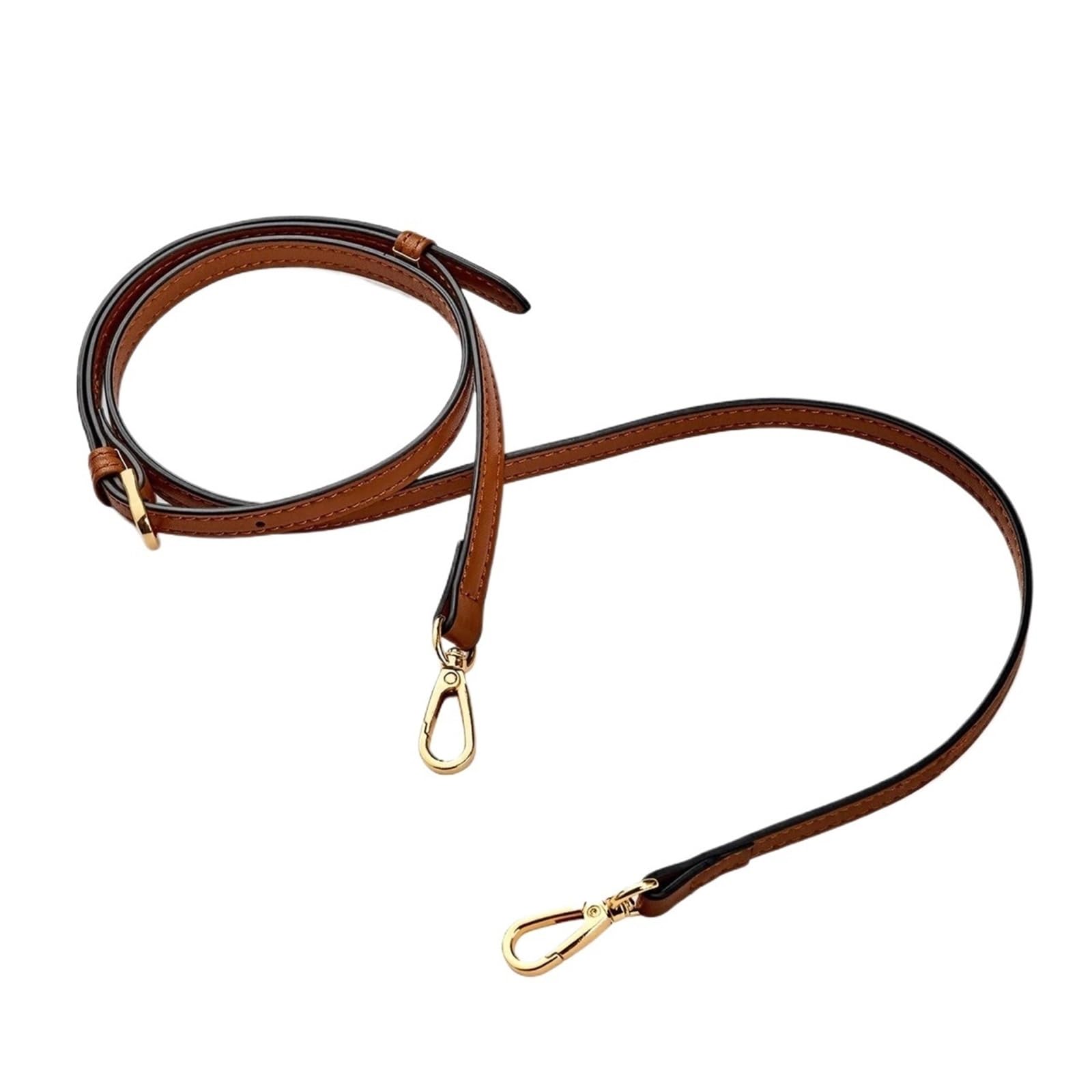 YUSUZH 2PCS Purse Strap Straps Replacement Crossbody for Handbags for Small Bag(Brown)