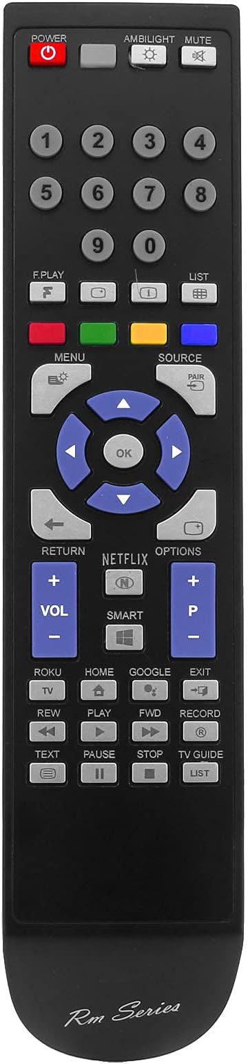 RM-Series Replacement Remote Control for Philips 50PUS6814 / 12