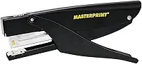 Grampeador Modelo Alicate para Delivery Masterprint, até 25 folhas, Preto