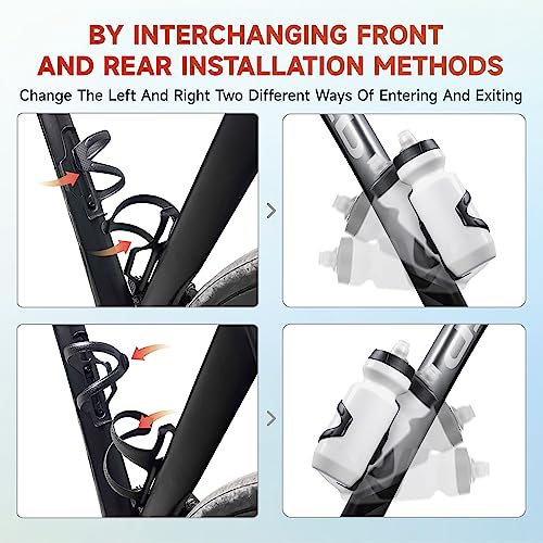 Hualong 04 Carbon Fiber Bicycle Bike Side Load Water Bottle Cage Holder Water Bottle Cages thumb #2