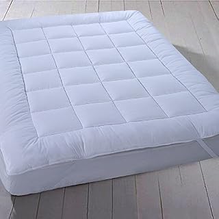 The Bettersleep Company Brand - HOTEL QUALITY MICROFIBRE MATTRESS TOPPERS DOUBLE BED 135x190cms