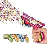 50 Stück Konfettikanone, Party Popper Set für Hochzeiten, Geburtstage und Feiern, Bunte Konfetti Shooter für Kinder und Erwachsene, Ideal für Festliche Anlässe