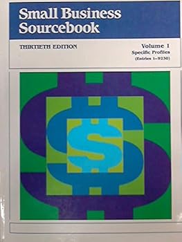Unknown Binding Small Business Sourcebook Volume 1 Specific Profiles Book