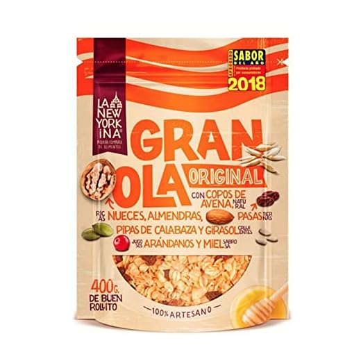 Granola Original La Newyorkina 400 g [Pack 2 ud = 800 g]