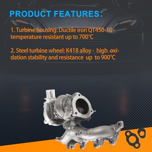 image for FIWARY Turbo Charger fit for Tucson 1.6L 2016-2018 Replace OE 28231-2B