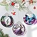 Stained Glass Ornament - Fairy Christmas Decor for Tree, Gift Exchange Ideas