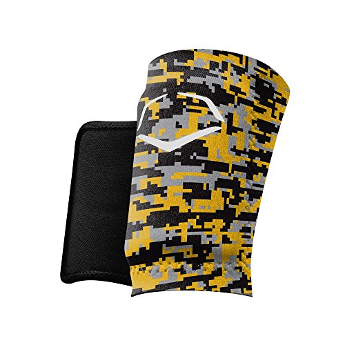 EvoShield MLB Protective Wrist Guard, Yellow/Black, X-Large