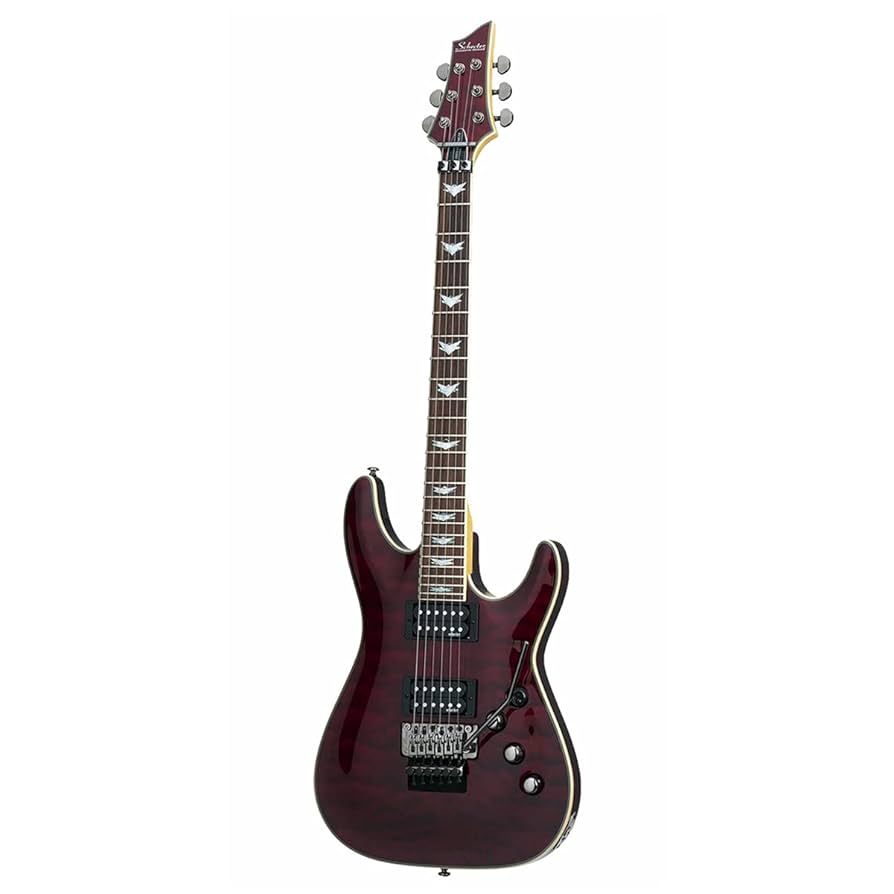 C224 SCHECTER シェクター/ OMEN-6　エレキギター　メンテ済み Amazon | Schecter シェクター OMEN-6 6弦 エレキギター, Walnut