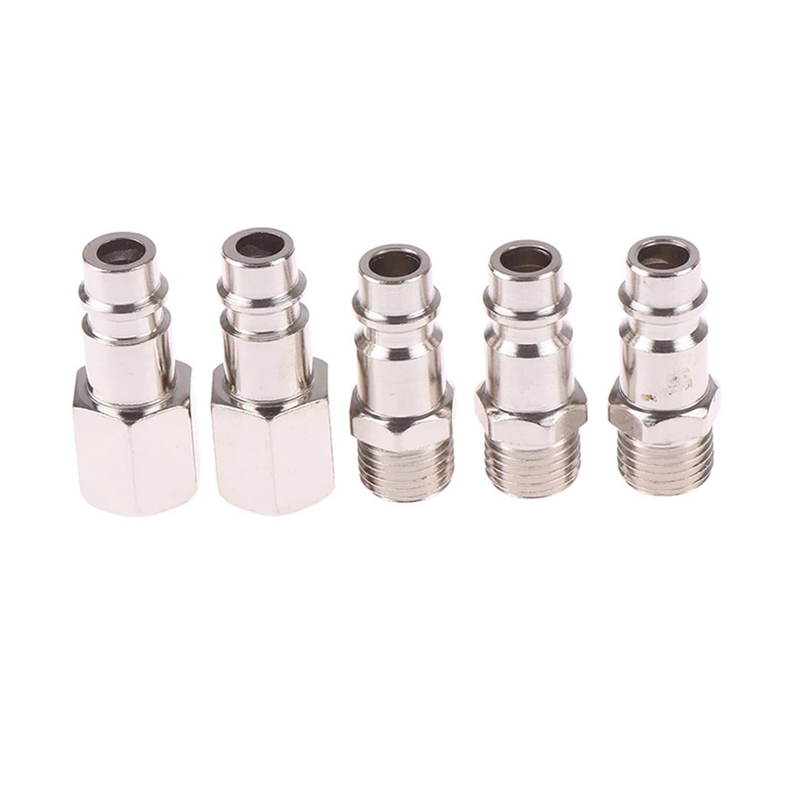 5/10pcs 1/4" BSP Femal/Male Air Line Hose Compressor Connectors(5pcs)