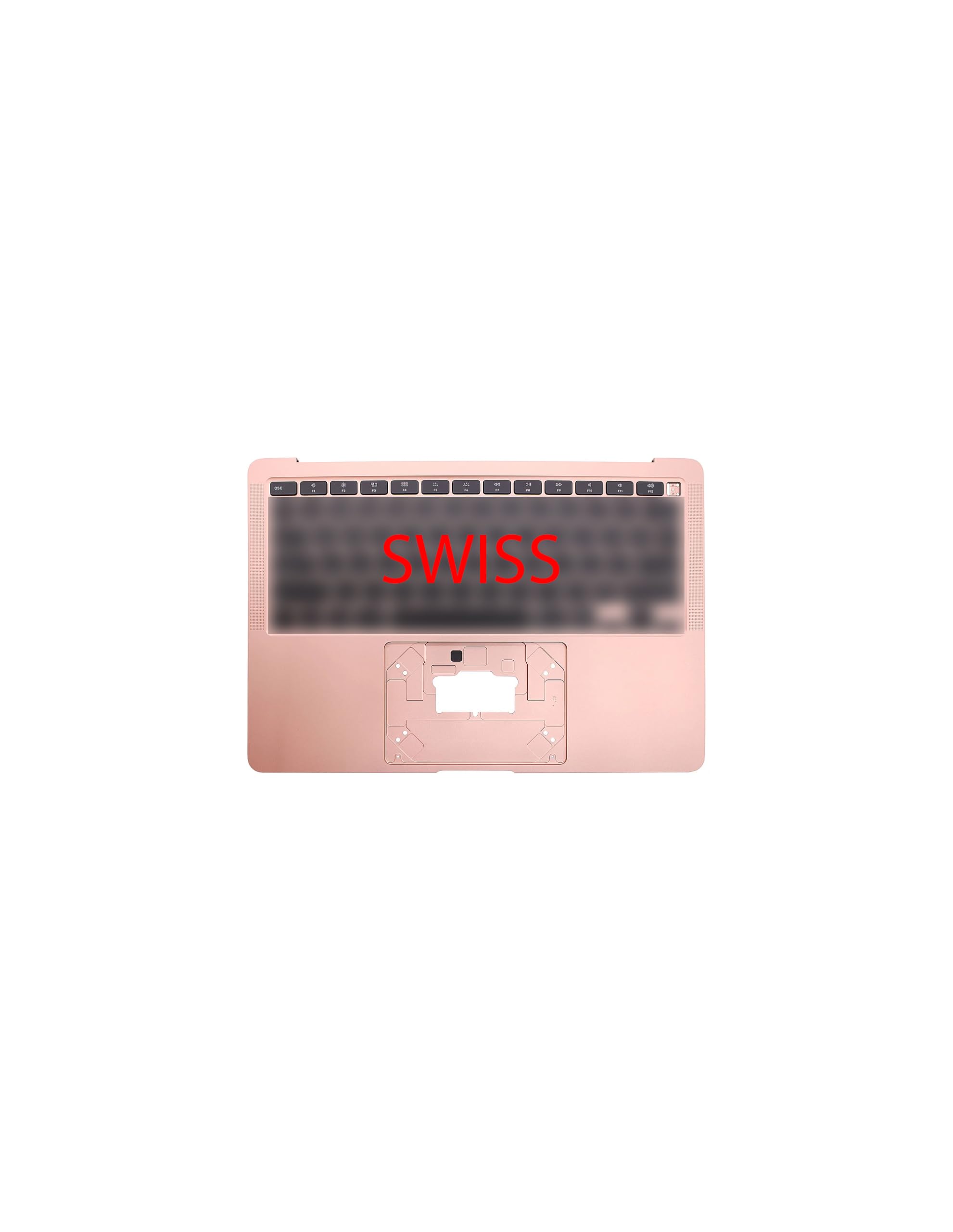 reboot - Cover Superior Tastiera Svizzera (A2179) Oro Rosa Compatibile con Mac Book Air 13 2020 Compatibile per Apple - Grado A