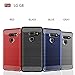 Sucnakp LG G8 ThinQ Case - TPU Shock Absorption - Raised Bezels - Black