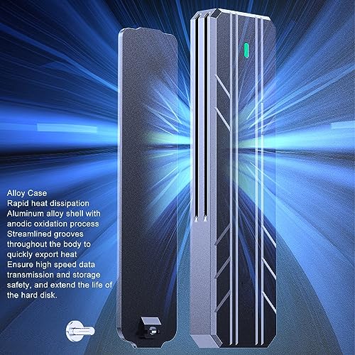 Caja externa para disco SSD NVMe M.2 aluminio 10Gbps miniatura 4