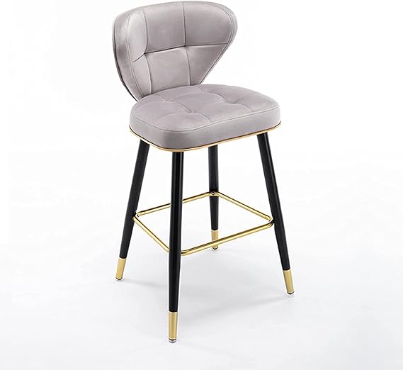 YAXANSIH Bar Stools, Bar Stools, Set of 2, Bar Stools with Rubberwood