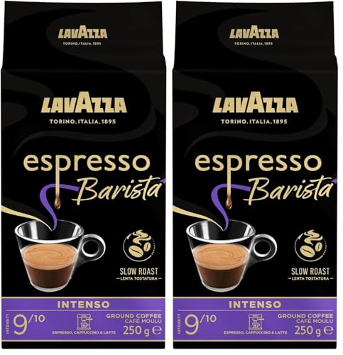 Café Moulu Espresso Barista Intenso Lavazza Le Paquet De - vue 6