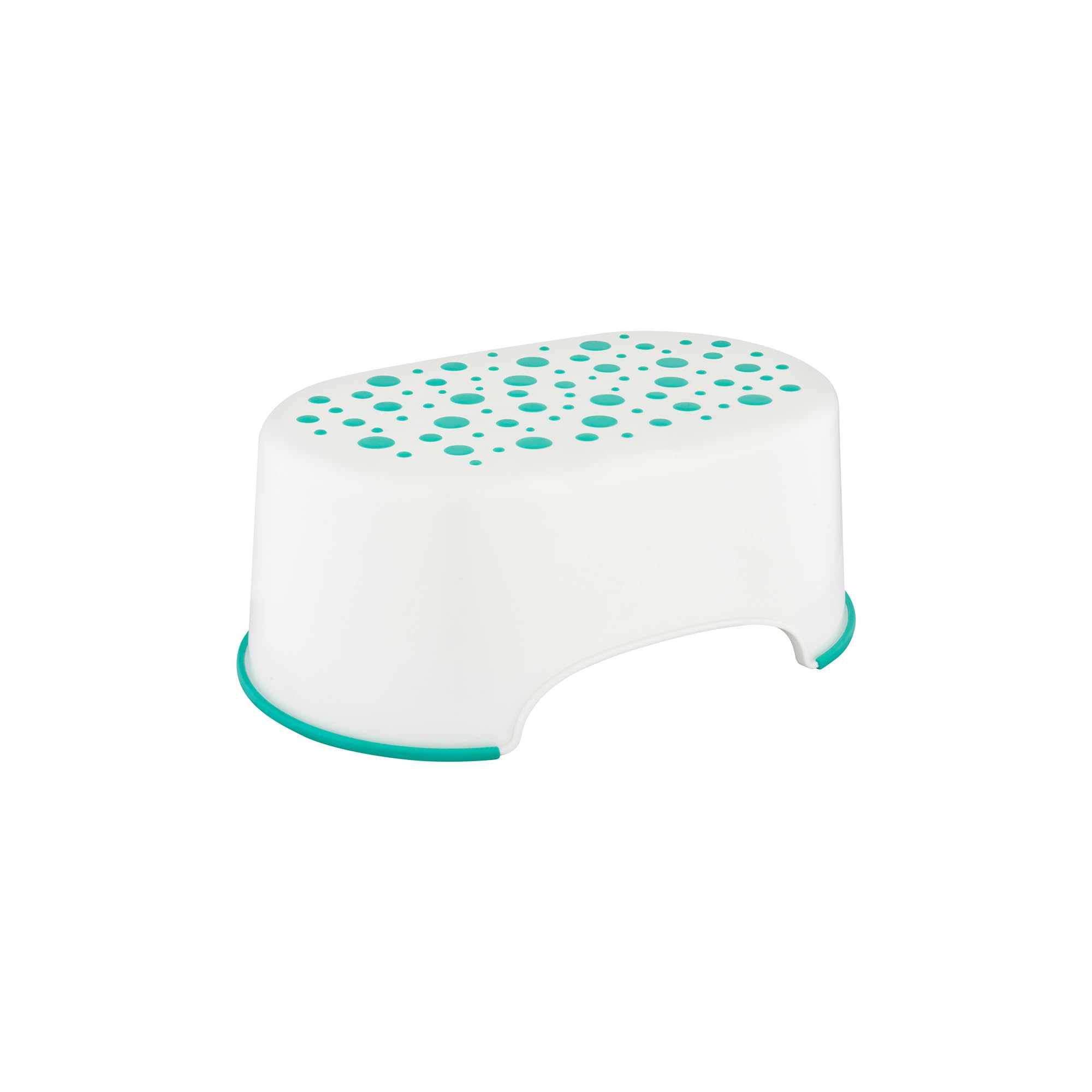 Toilet Training Seat Combo Unisex White for Safe Toddler Loo Potty Training in The Bathroom and Home Tiny to Tots Toddler Toilet Training Range Oval Shape Made in Britain (Teal, Step Stool)