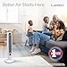 Lasko Oscillating Tower Fan with Remote Control, 3 Quiet Speeds, Timer for Bedroom, Kitchen, Office Use, White, 36