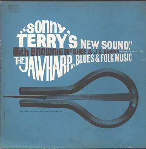 Sonny Terry - Sonny Terry's New Sound - Folkways Records - FS 3821 NM/VG+ LP