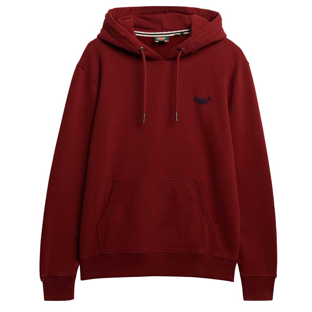 Superdry Essential Logo Hoodie L Red