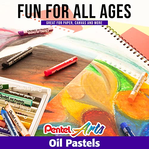 Pentel Oil Pastels 50/Pkg-Assorted Colors - Image 5