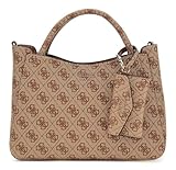 Le nouveau GUESS sac à main en termes de logo et de format charmant est un véritable chef-d'oeuvre. Le look chic peut être combiné avec de nombreuses tenues et les complète habilement avec style. Avec le sac d'ustensiles supplémentaire, vous avez également de petites choses rapidement à portée de main. Dimensions : 27 x 19 x 9 cm