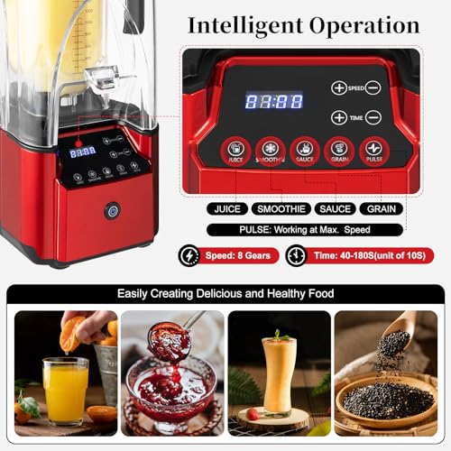 Eapmic-Soundproof-Blender-2200W-Commercial-Smoothie-Countertop-Blender-Red