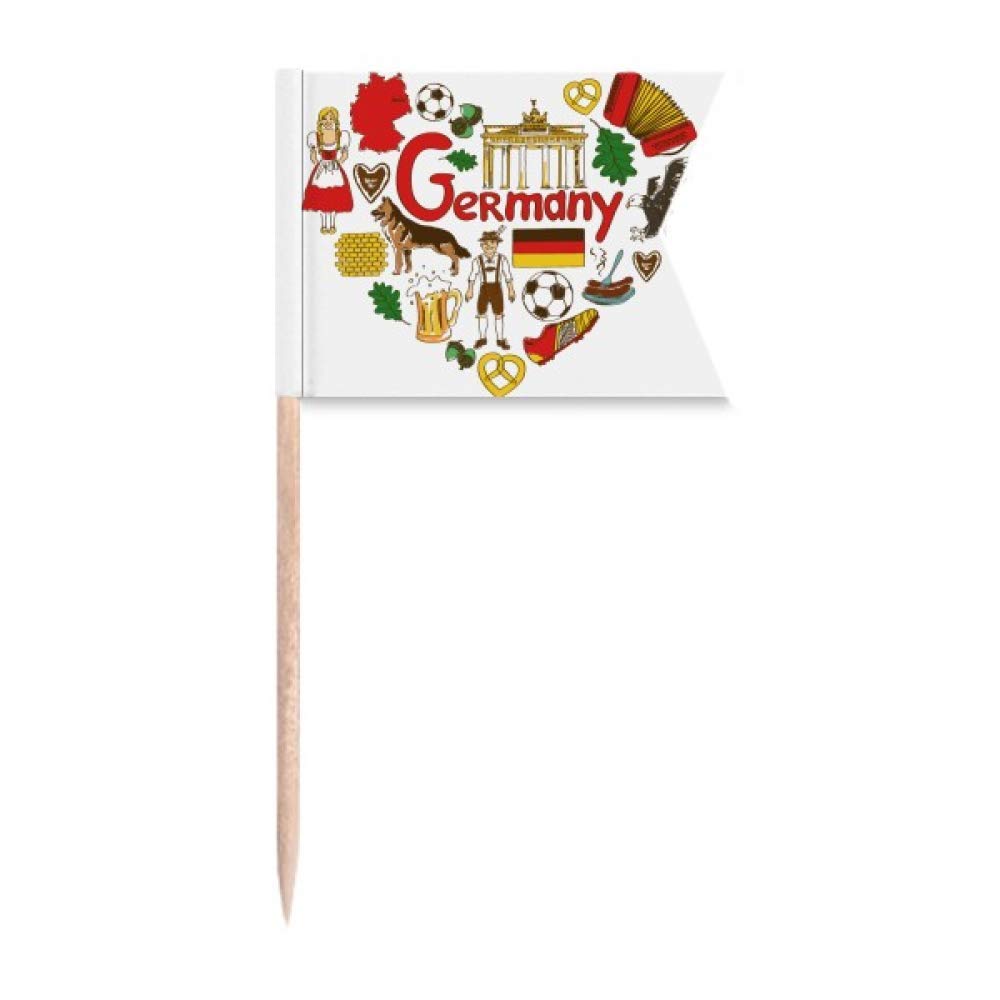 Pique fromage Allemagne pour identifier vos plats sur cure-dent