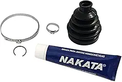 Kit Coifa Homocinética Roda NKJ909, Preto, Nakata