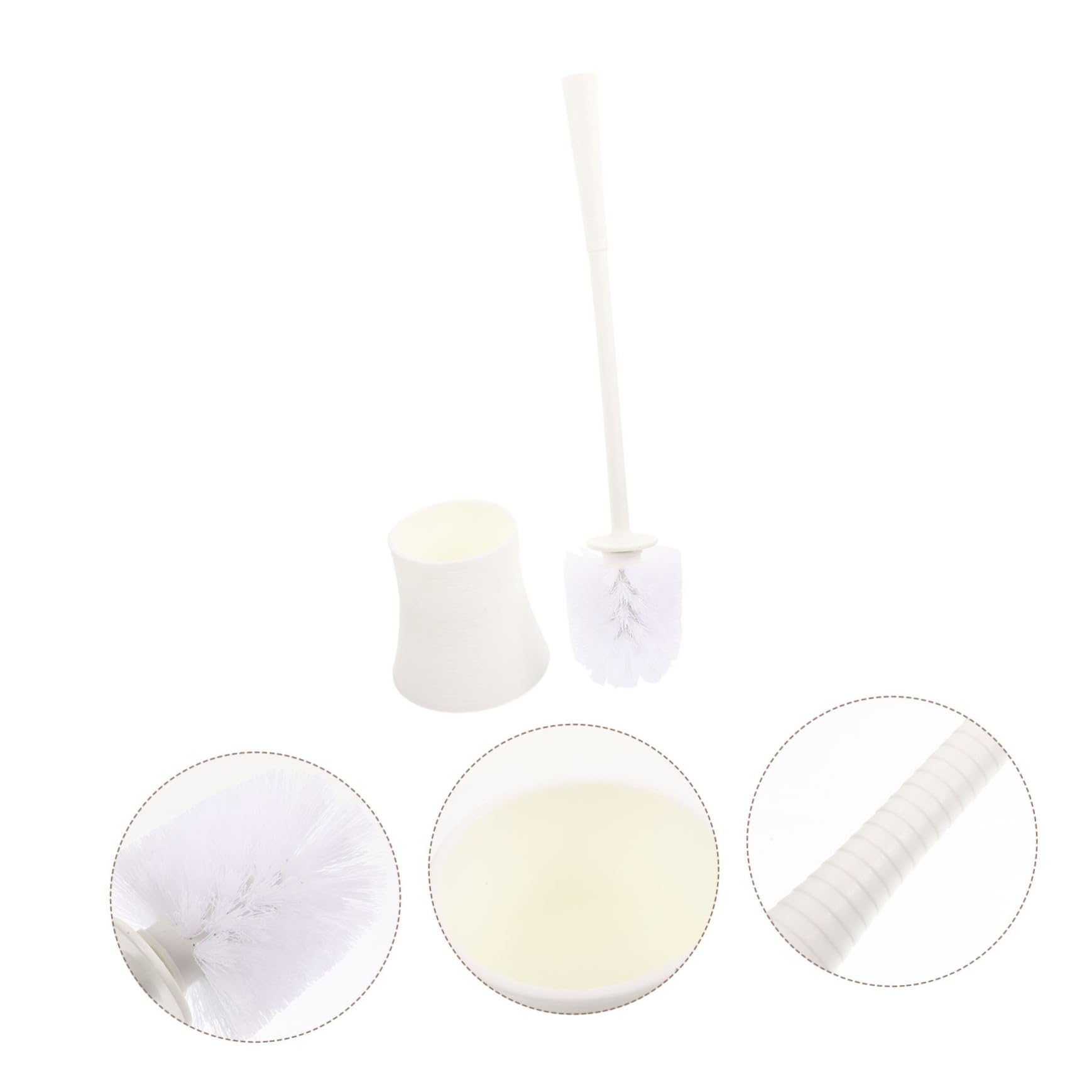 Didiseaon 2 Set di Spazzole per La Pulizia con Setole Morbide Set di Spazzole per WC per Forniture per Il Bagno