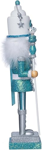 Miniatura 4 de Kurt Adler Hollywood Cascanueces 169in turquesablanco HA0152