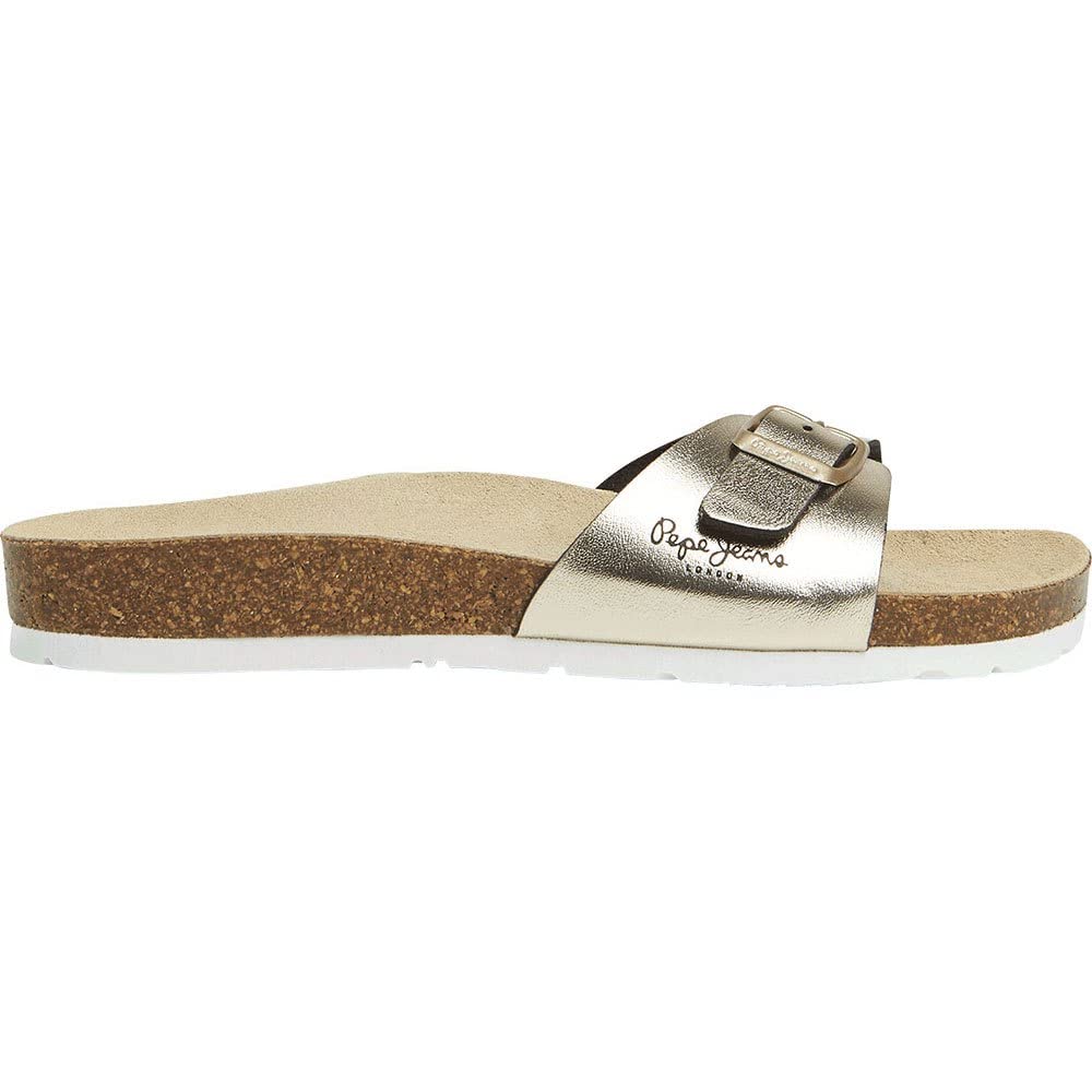 Pepe Jeans Women's Doré Mules Oban Metal