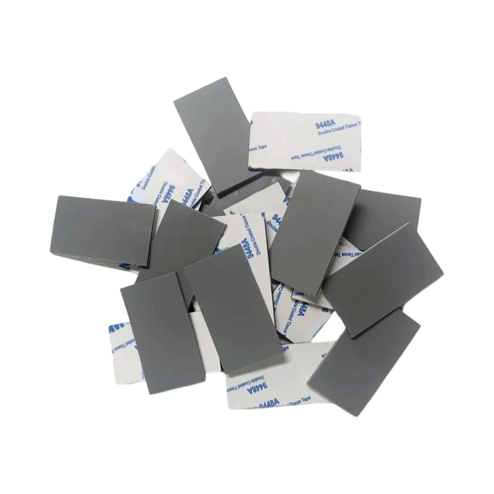 10pcs Rectangle Feet Pad Controller Keyboard Anti Slip Silicone Mat Shock Absorption Foot Pad for Laptop Furniture Adhesive