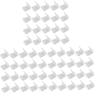 Mikikit 60 pcs Memory Holder Memory case SD case TF case SD Holder Bracket Dual Card Plastic Box