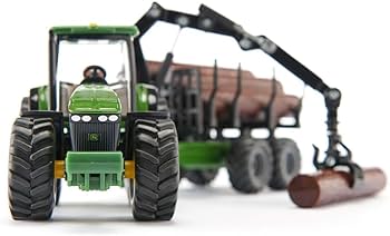 Amazon.co.jp: ジク (SIKU) トラクター with forestry trailler 1/50